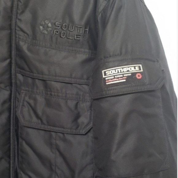 SouthPole Cover Coat - Picture 3 of 6
